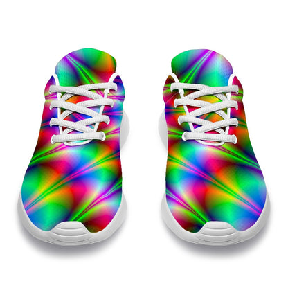 Spiky Psychedelic Optical Illusion Sport Shoes GearFrost