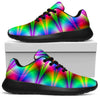 Spiky Psychedelic Optical Illusion Sport Shoes GearFrost