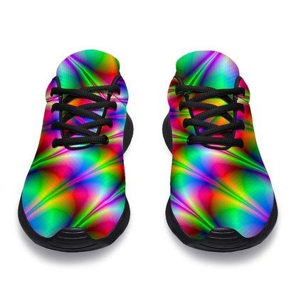 Spiky Psychedelic Optical Illusion Sport Shoes GearFrost