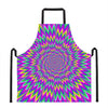 Spiky Spiral Moving Optical Illusion Apron