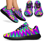Spiky Spiral Moving Optical Illusion Sport Shoes GearFrost