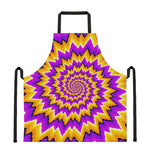 Spiral Expansion Moving Optical Illusion Apron