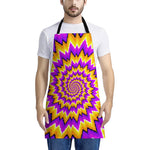 Spiral Expansion Moving Optical Illusion Apron