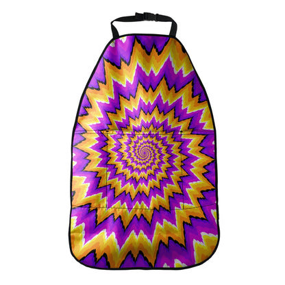 Spiral Expansion Moving Optical Illusion Car Seat Organizers