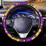 Spiral Expansion Moving Optical Illusion Car Steering Wheel Cover