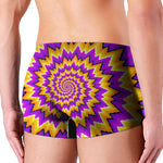 Spiral Expansion Moving Optical Illusion Men's Boxer Briefs