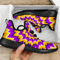 Spiral Expansion Moving Optical Illusion Mesh Knit Shoes