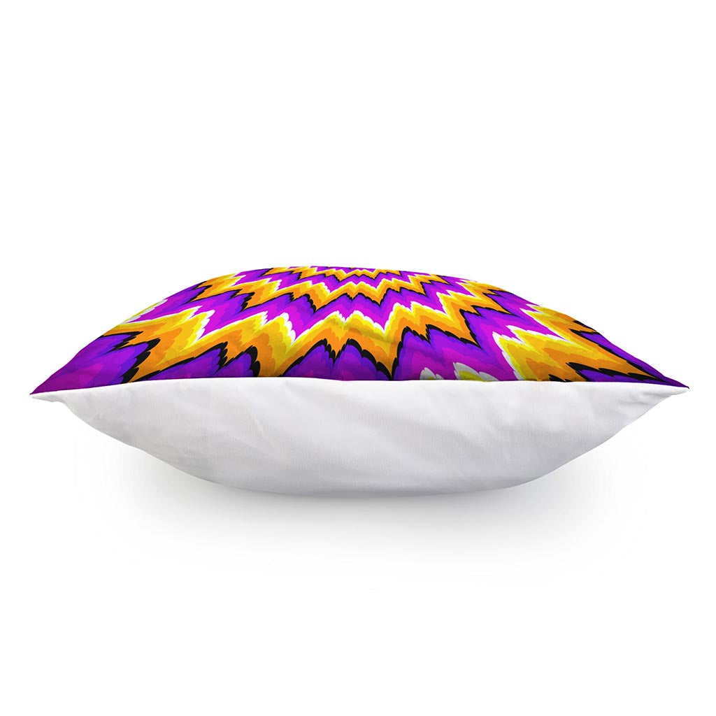 Spiral Expansion Moving Optical Illusion Pillow Cover