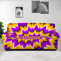 Spiral Expansion Moving Optical Illusion Sofa Cover