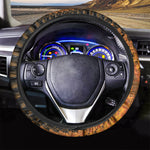Spiral Fractal Print Car Steering Wheel Cover