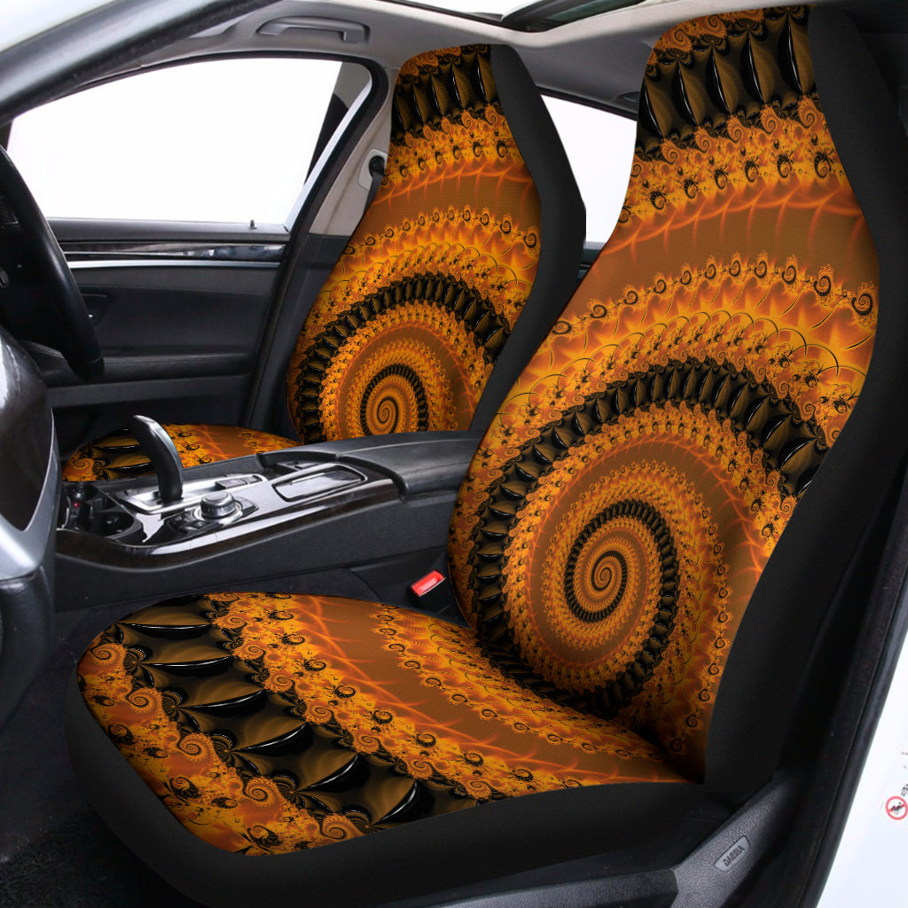 Spiral Fractal Print Universal Fit Car Seat Covers
