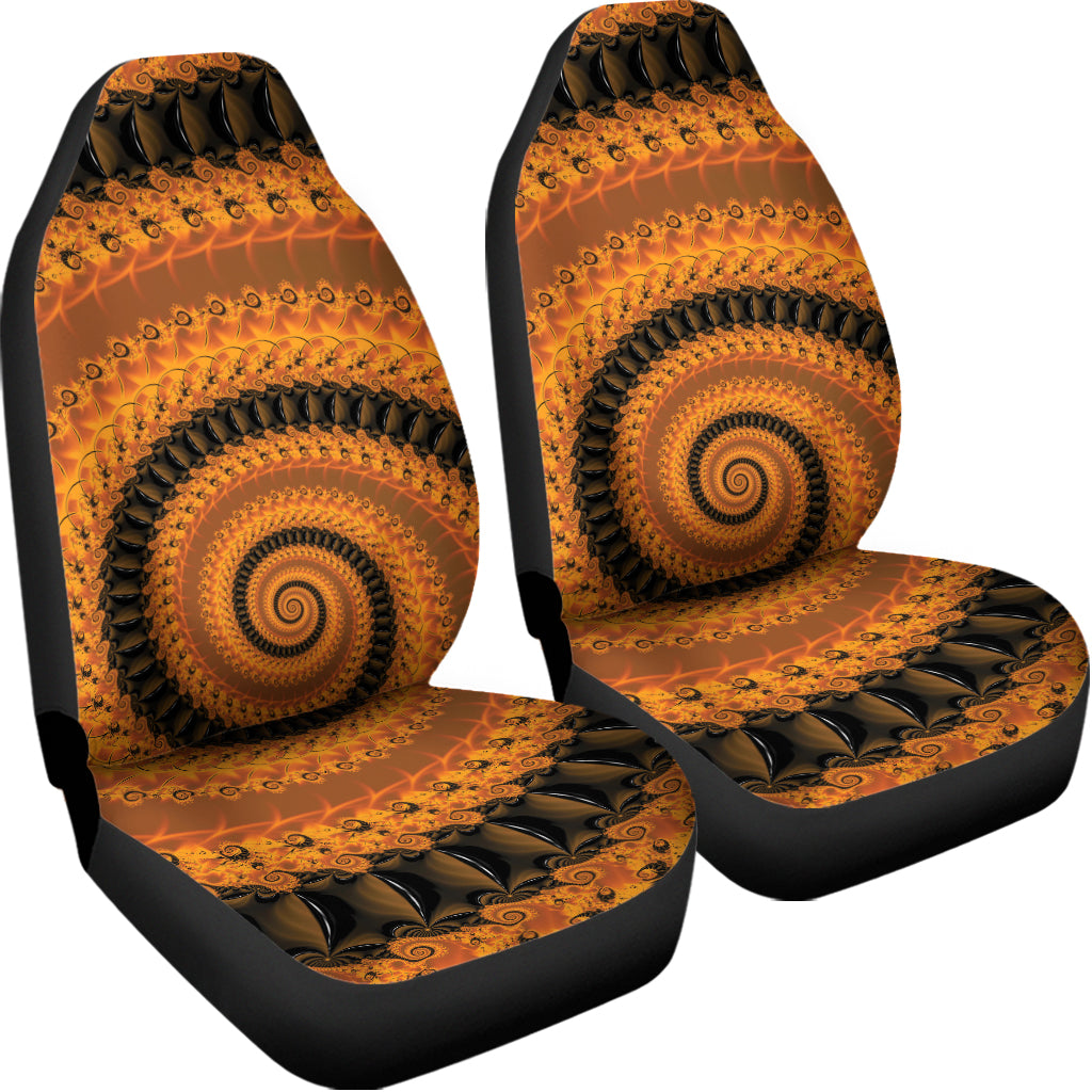 Spiral Fractal Print Universal Fit Car Seat Covers