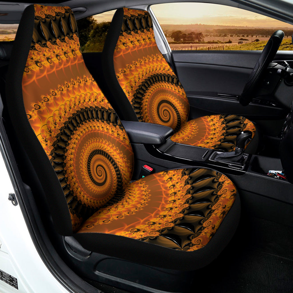 Spiral Fractal Print Universal Fit Car Seat Covers
