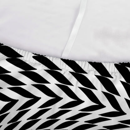 Spiral Illusory Motion Print Sofa Cover