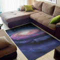 Spiral Milky Way Print Floor Mat