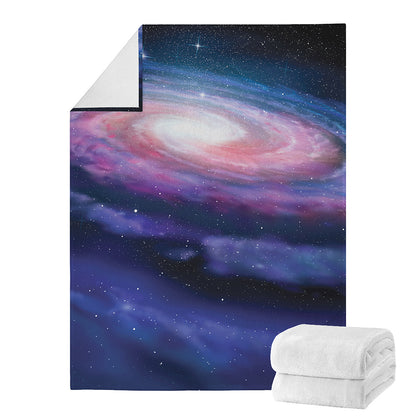Spiral Milky Way Print Blanket