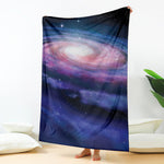 Spiral Milky Way Print Blanket