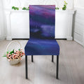 Spiral Milky Way Print Dining Chair Slipcover