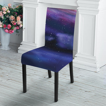 Spiral Milky Way Print Dining Chair Slipcover
