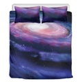 Spiral Milky Way Print Duvet Cover Bedding Set
