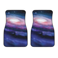 Spiral Milky Way Print Front Car Floor Mats