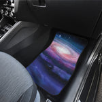 Spiral Milky Way Print Front Car Floor Mats