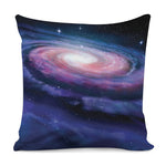Spiral Milky Way Print Pillow Cover