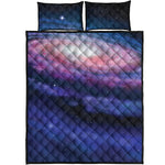 Spiral Milky Way Print Quilt Bed Set