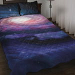 Spiral Milky Way Print Quilt Bed Set
