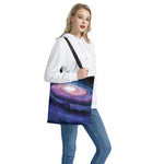 Spiral Milky Way Print Tote Bag