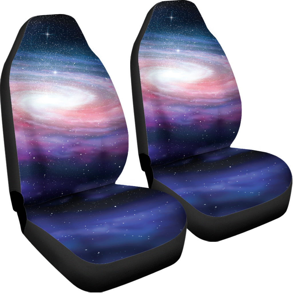 Spiral Milky Way Print Universal Fit Car Seat Covers