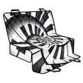 Spiral Piano Keyboard Print Pet Car Back Seat Cover