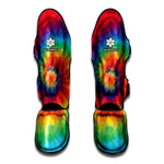 Spiral Tie Dye Print Muay Thai Shin Guard
