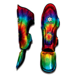 Spiral Tie Dye Print Muay Thai Shin Guard
