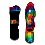 Spiral Tie Dye Print Muay Thai Shin Guard