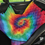 Spiral Tie Dye Print Pet Car Back Seat Cover