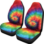 Spiral Tie Dye Print Universal Fit Car Seat Covers