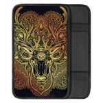 Spiritual Deer Mandala Print Car Center Console Cover