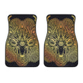 Spiritual Deer Mandala Print Front Car Floor Mats