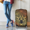 Spiritual Deer Mandala Print Luggage Cover