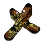 Spiritual Deer Mandala Print Muay Thai Shin Guard