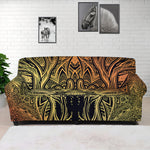 Spiritual Deer Mandala Print Sofa Cover