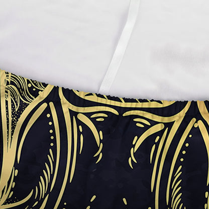 Spiritual Deer Mandala Print Sofa Cover