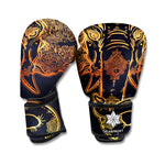 Spiritual Elephant Mandala Print Boxing Gloves