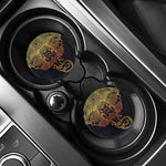 Spiritual Elephant Mandala Print Car Coasters