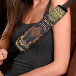 Spiritual Elephant Mandala Print Car Seat Belt Covers