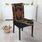 Spiritual Elephant Mandala Print Dining Chair Slipcover