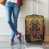 Spiritual Elephant Mandala Print Luggage Cover