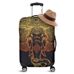 Spiritual Elephant Mandala Print Luggage Cover