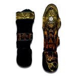Spiritual Elephant Mandala Print Muay Thai Shin Guard